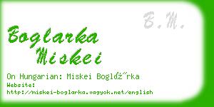 boglarka miskei business card